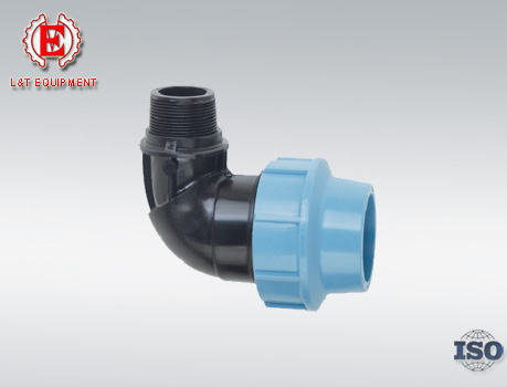 PP 90 Degree Elbow with Threaded Male Take Off