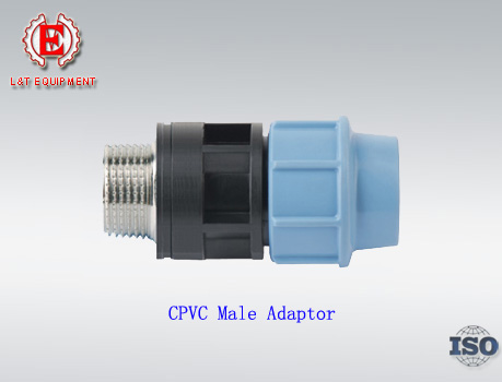 Male Adaptor with Brass Threaded Insert CPVC Pipe